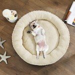 Cozy Round Dog and Cat Bed - Grey