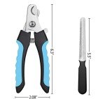 Dog Nail Clippers with Safety Lock and Guard