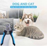 Dog Nail Clippers with Safety Lock and Guard