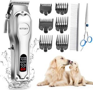 Professional Dog Grooming Clippers for Thick Coats