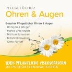 Beaphar Ears & Eyes Wipes for Pets - 30 Pack