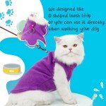 Sahunfri 2 Pack Fleece Dog Jumpers for Winter