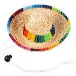 Funny Dog Poncho Sombrero Hat for Parties
