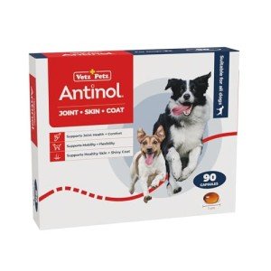 Vetz Petz Antinol Dog Joint Supplement – 90 Softgels