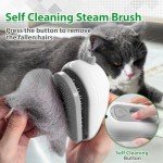 Rechargeable Pet Steam Brush for Dogs & Cats