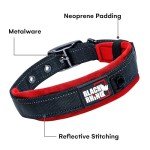 Black Rhino Comfort Collar - Soft Neoprene for Dogs