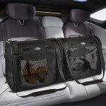 Wakytu 2-in-1 Pet Carrier for Medium Dogs and Cats
