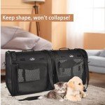 Wakytu 2-in-1 Pet Carrier for Medium Dogs and Cats