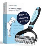Dog Grooming Brush for Medium & Long Coats
