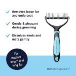 Dog Grooming Brush for Medium & Long Coats