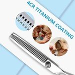 Dog Grooming Scissors Set with Safety Tips