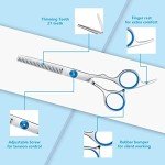 Dog Grooming Scissors Set with Safety Tips