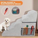 Non-Slip 5-Step Dog Stairs for Couch
