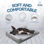 Large Velvet Orthopedic Dog Sofa Bed