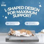 Large Velvet Orthopedic Dog Sofa Bed