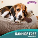 Large Collagen Chewy Beef Dog Bones - 4 Pack