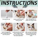 Pet Ear Cleaner Drops for Dogs and Cats