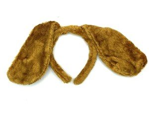 Floppy Dog Ears Fancy Dress Costume
