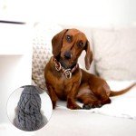 Cozy Knitted Dog Sweater with Turtleneck