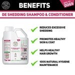 Natural Dog Shampoo and Conditioner for Shedding