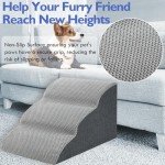 Pet Stairs for Beds and Sofas - 3 Steps