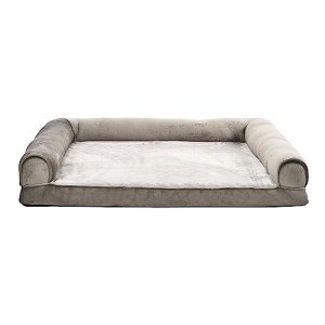Amazon Basics Orthopedic Dog Bed with Bolster