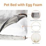 Amazon Basics Orthopedic Dog Bed with Bolster