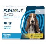 Spot-On Flea Treatment for Medium Dogs - 3 Pack