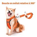 Hysami Dog Car Harness with Safety Seat Belt