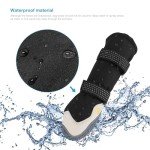 Waterproof Dog Boots for Injured Paws - 4 Pack