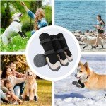 Waterproof Dog Boots for Injured Paws - 4 Pack