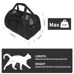 Portable Soft-Sided Pet Carrier for Dogs & Cats