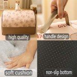 Large 2-in-1 Calming Dog Bed and House