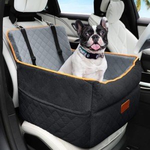 Small Dog Car Seat with Memory Foam Cushion