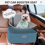 Small Dog Car Seat with Memory Foam Cushion