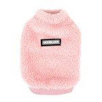 Cozy Fleece Dog Sweater for Small Breeds