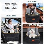 Small Dog Car Seat with Memory Foam Cushion
