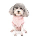 Cozy Fleece Dog Sweater for Small Breeds