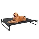 Veehoo Elevated Cooling Dog Bed for Large Breeds