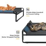 Veehoo Elevated Cooling Dog Bed for Large Breeds