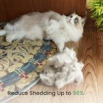 PawRake Pet Grooming Tool for Shedding and Dematting