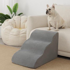Ezigoo Non-Slip Pet Stairs for Small Dogs