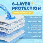 Extra Large Leak-Proof Dog Training Pads, 100 Pack