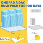 Extra Large Leak-Proof Dog Training Pads, 100 Pack