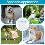 20PCS Waterproof Dog Socks & Paw Protectors