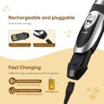 PANGU Low Noise Dog Grooming Kit - Rechargeable