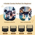PANGU Low Noise Dog Grooming Kit - Rechargeable