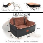 Comfortable Memory Foam Dog Car Seat for Large Dogs