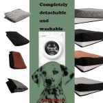Comfortable Memory Foam Dog Car Seat for Large Dogs