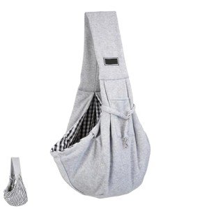Reversible Puppy Carrier Sling for Hands-Free Travel